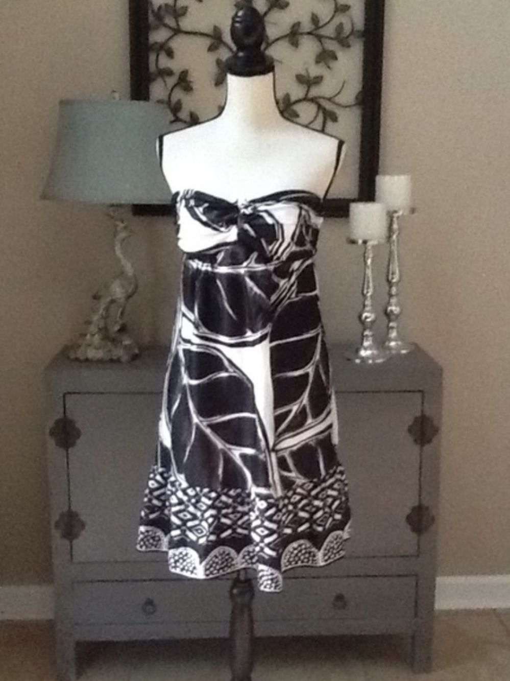 White House Black Market Strapless Dress - NWT
